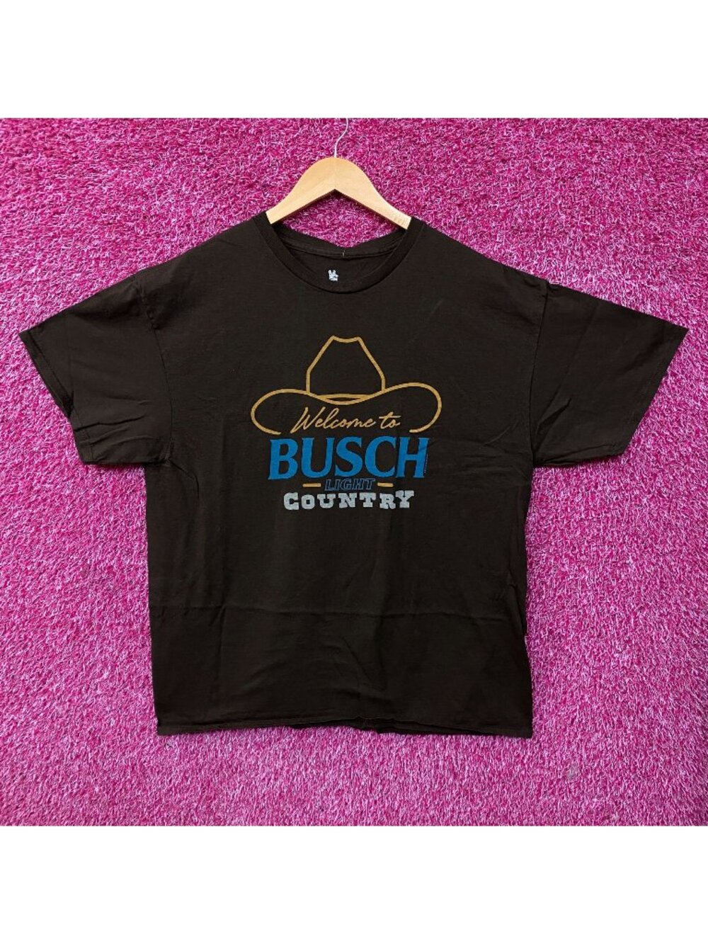 Welcome To Busch Light Country Vintage Style Women's T-Shirt Large